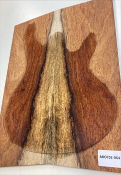 Preview: Top African Koa 7mm, 2-pcs. Unique Piece #064
